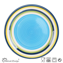 27см Керамическая тарелка полный ручная роспись дизайн